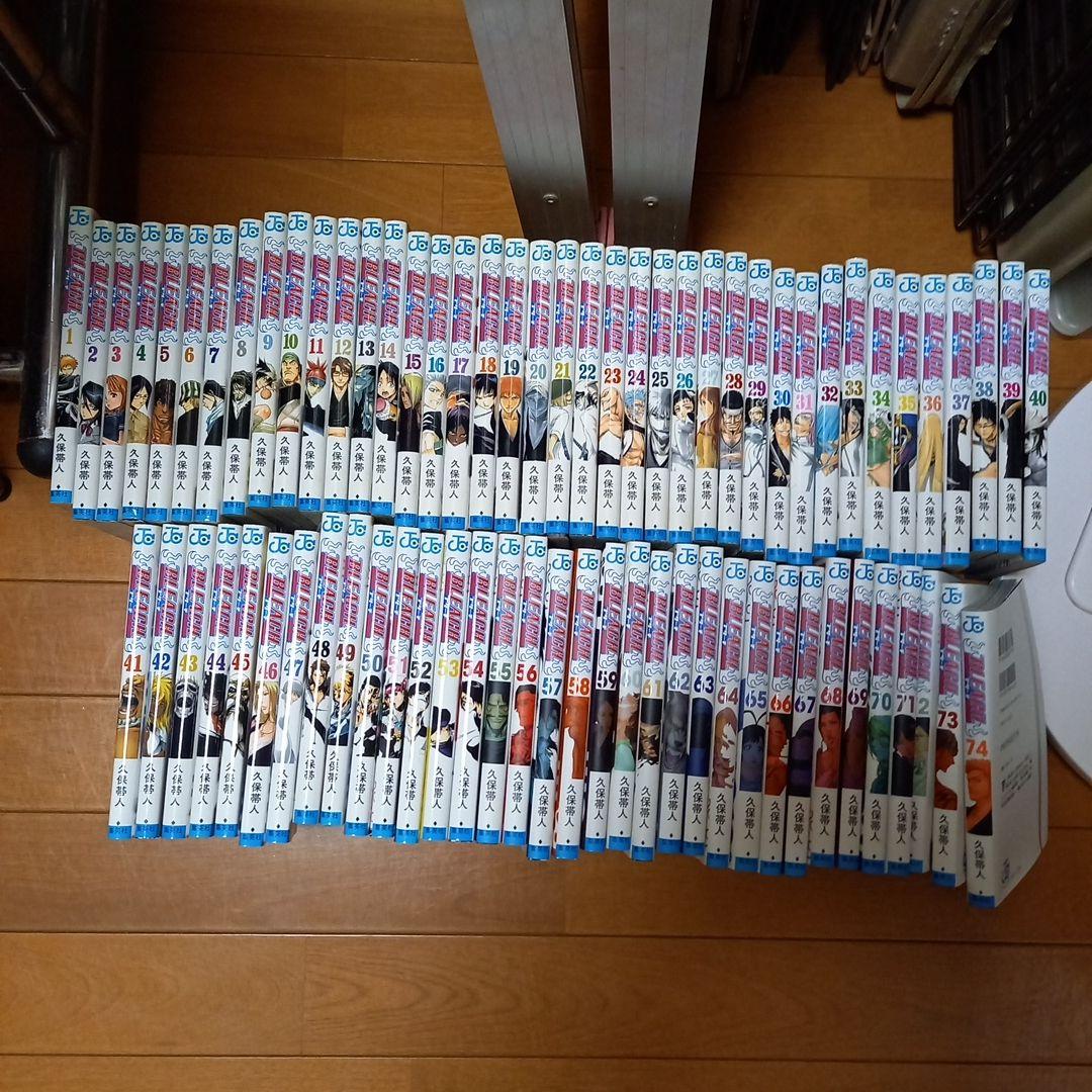 BLEACH　74巻　全巻　セット　ブリーチ　イラスト　漫画
