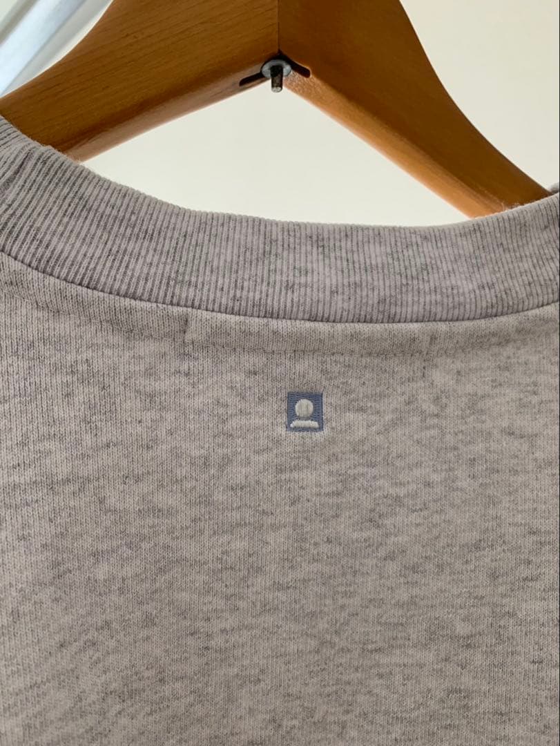 BOUTIQUE CREW NECK SWEAT グレー クルーネック