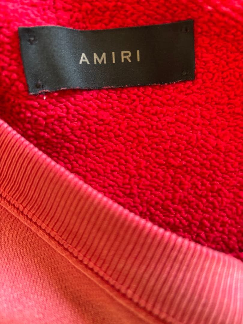 AMIRI レッドスウェット【確実正規品】