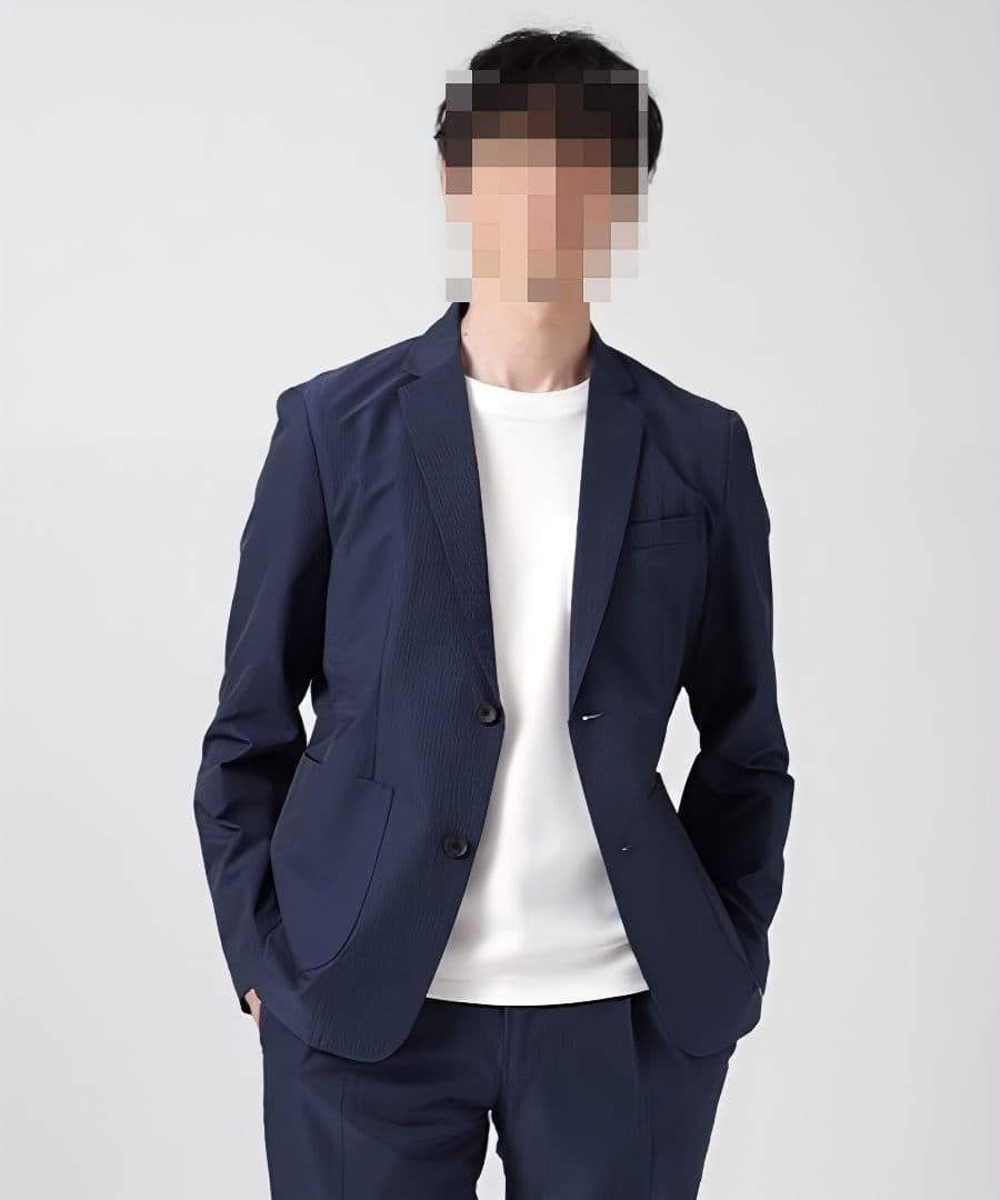 【美品】LB.04／クイックドライ シアサッカー セットアップ