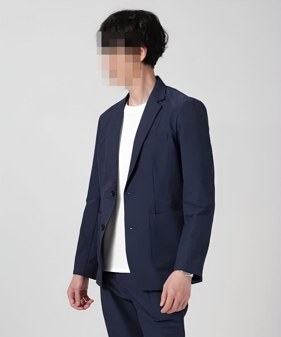 【美品】LB.04／クイックドライ シアサッカー セットアップ