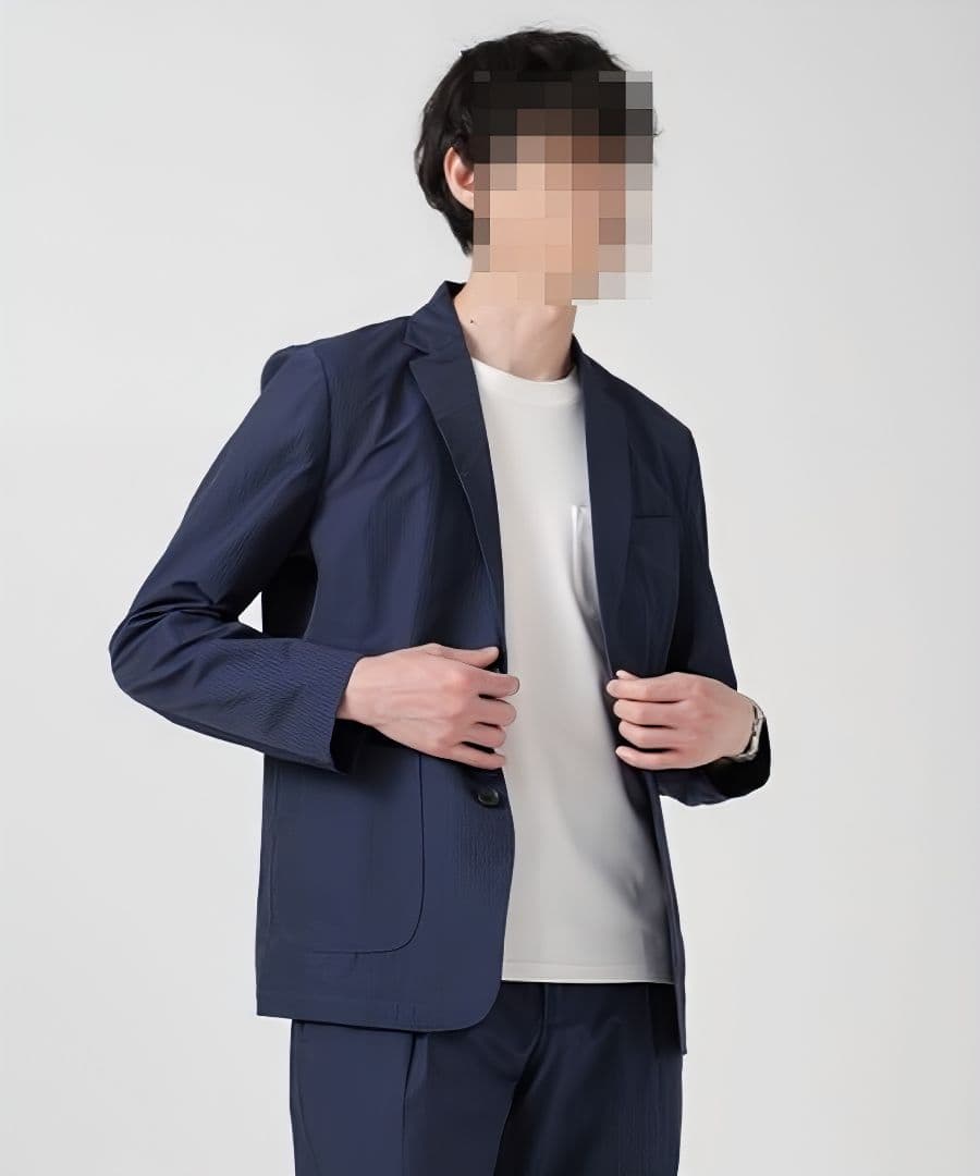 【美品】LB.04／クイックドライ シアサッカー セットアップ