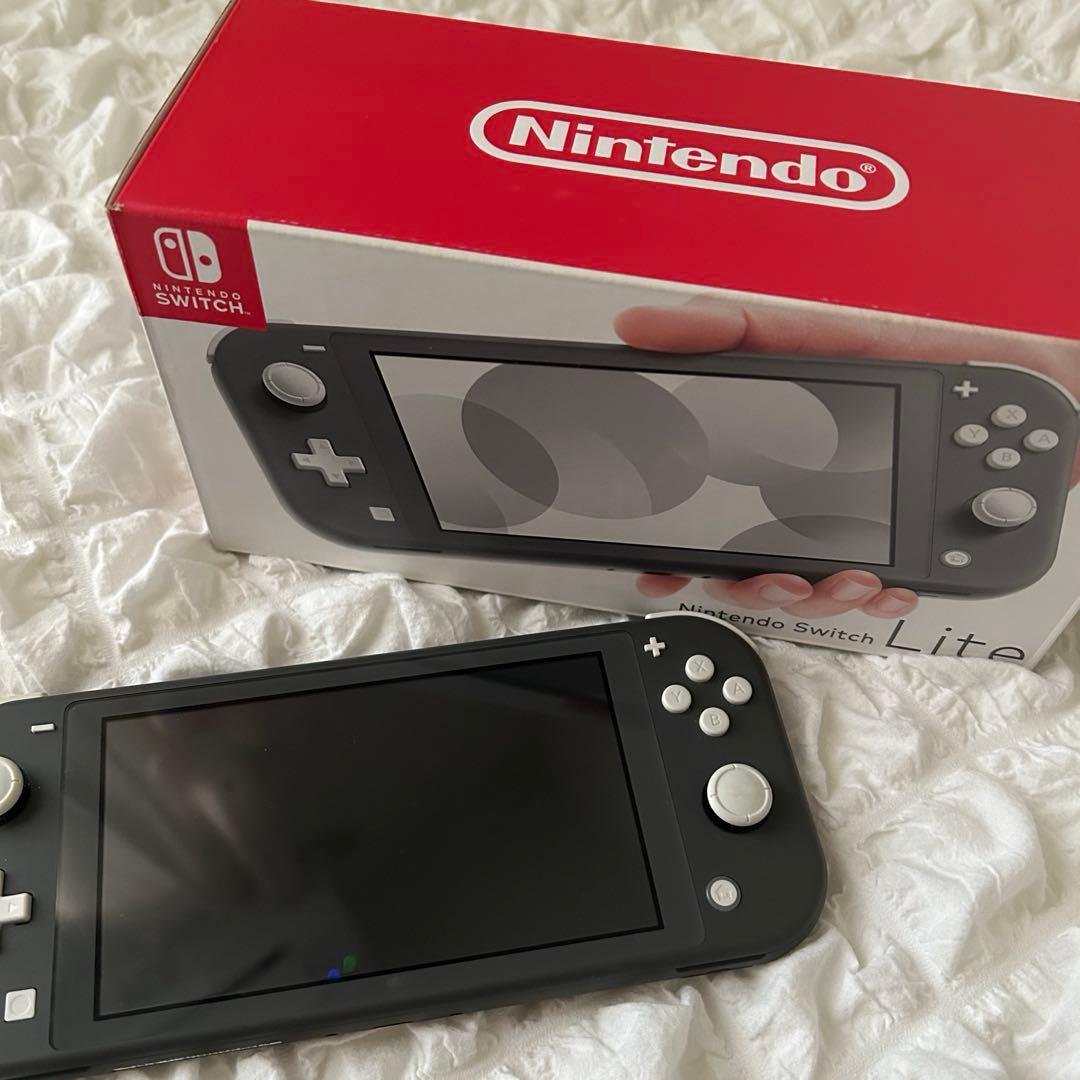 Nintendo Switch Lite グレー 本体 付属品全て有