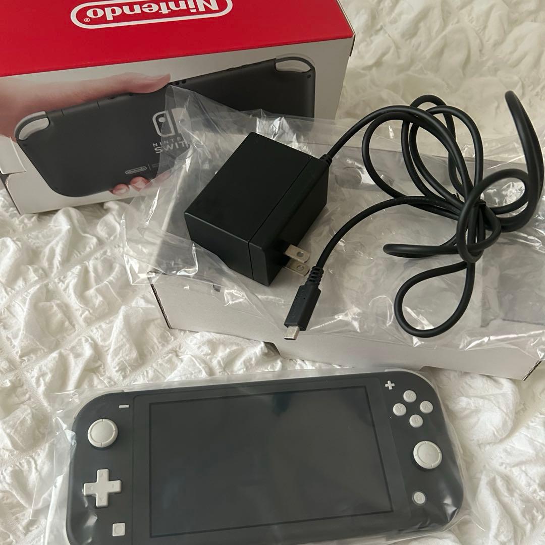 Nintendo Switch Lite グレー 本体 付属品全て有