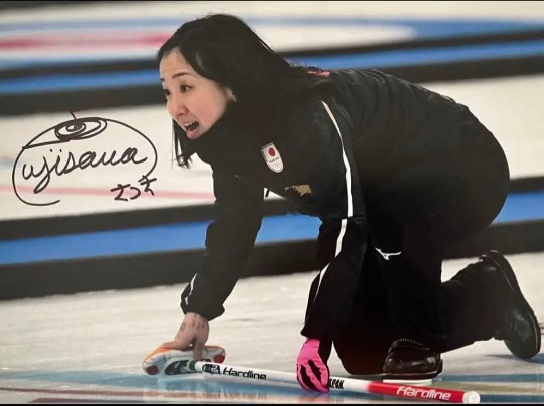 直筆サイン付き写真 ロコ•ソラーレ4選手 証明書付 藤澤五月 吉田夕梨花他 4枚