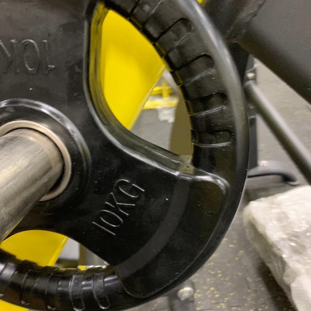 3グリップラバープレート　50㎜　　15㎏4枚　20㎏4枚