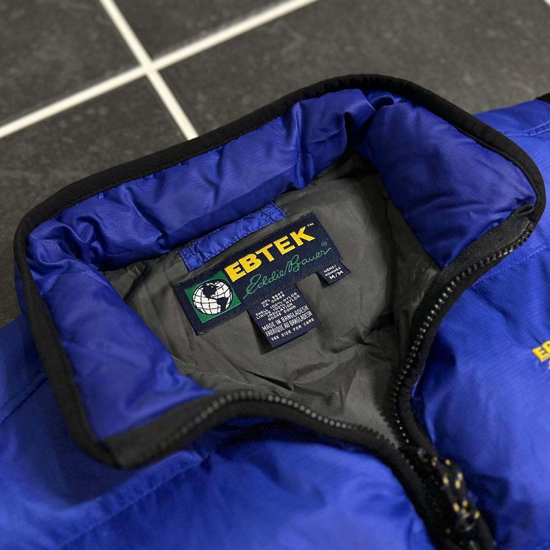 90s Eddie Bauer EBTEK ダウンベスト　中綿　レア