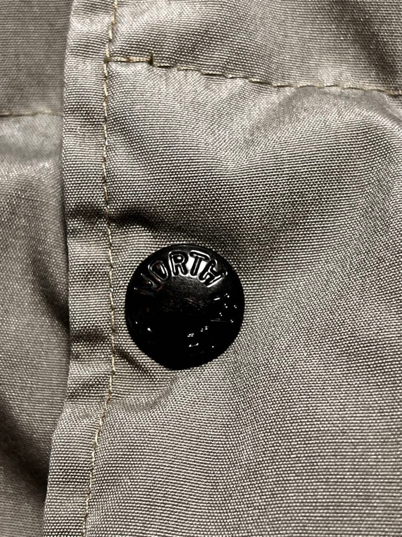 貴重！80's 黒ラッカー！THE NORTH FACE ダウンベスト茶タグ