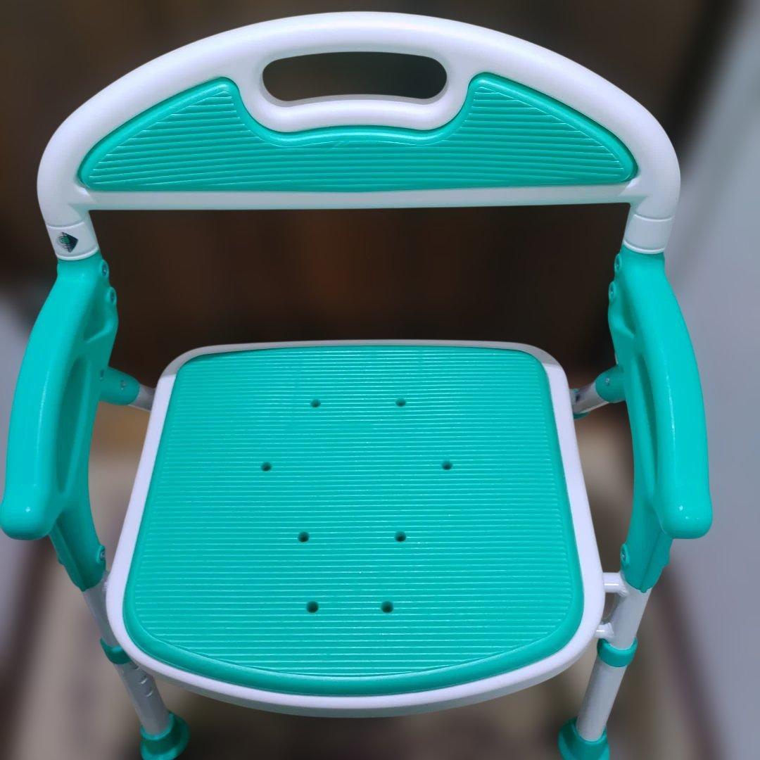 介護用風呂椅子 島製作所 折りたたみシャワーチェアー楽湯 7550ST