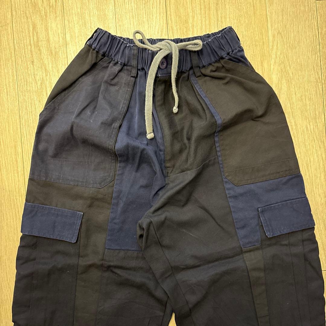 Mr.RemakeMan ミスターリメイクマン　ネイビー カーゴパンツ