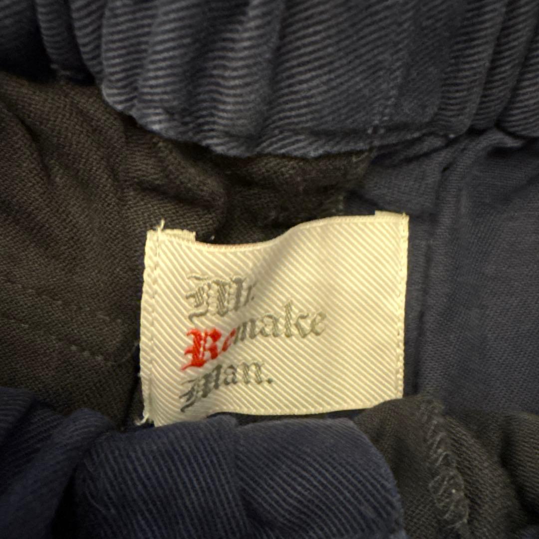 Mr.RemakeMan ミスターリメイクマン　ネイビー カーゴパンツ
