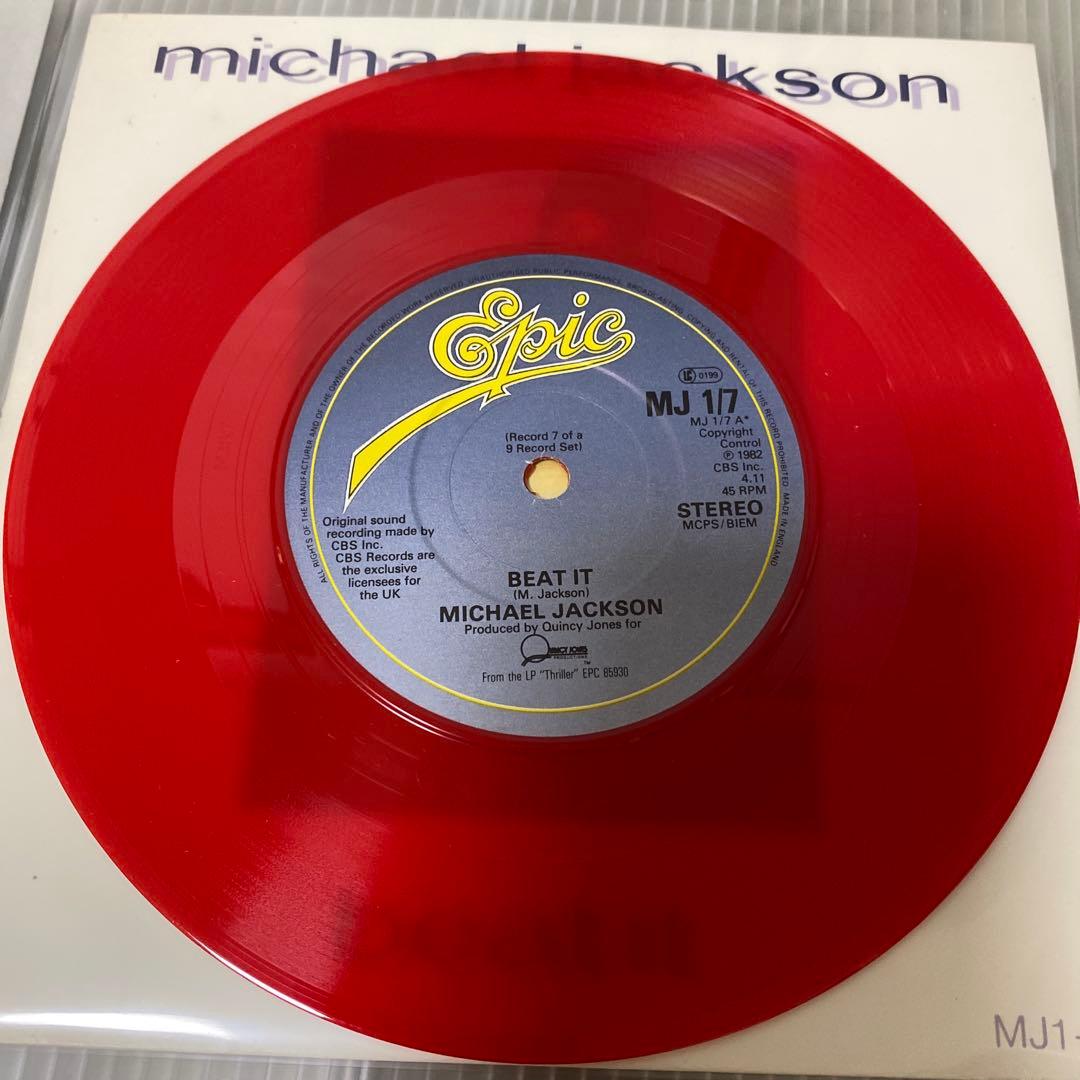 貴重！【EP・赤盤】　9枚セット　マイケルジャクソン