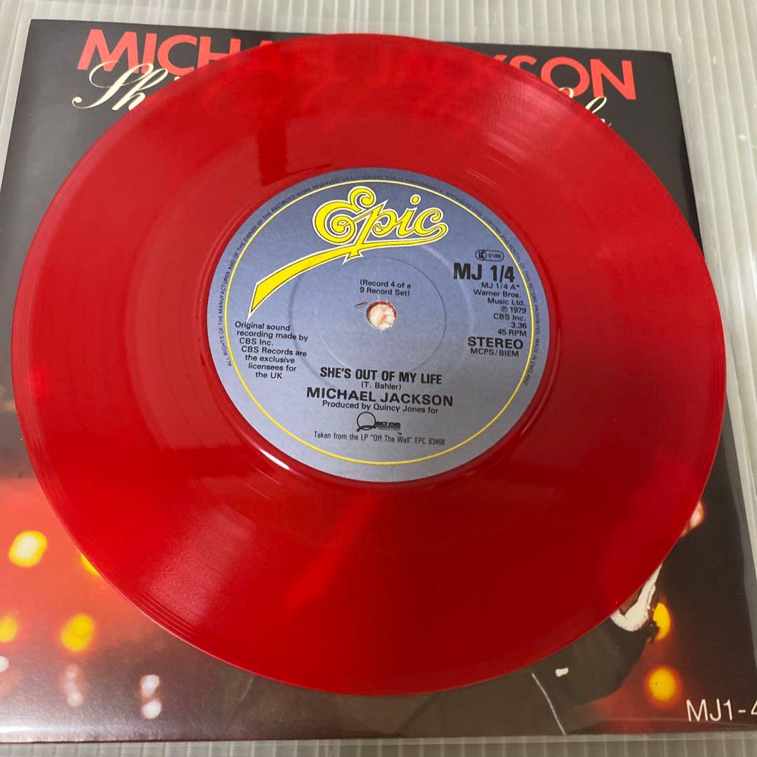 貴重！【EP・赤盤】　9枚セット　マイケルジャクソン