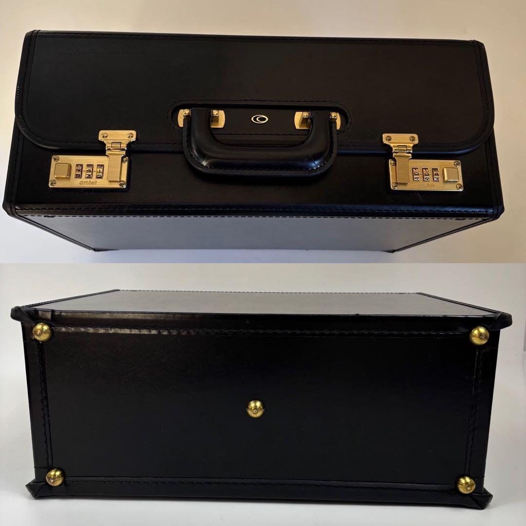 限定品✨️ JAL×ACE パイロットケース オールレザー 黒 本革