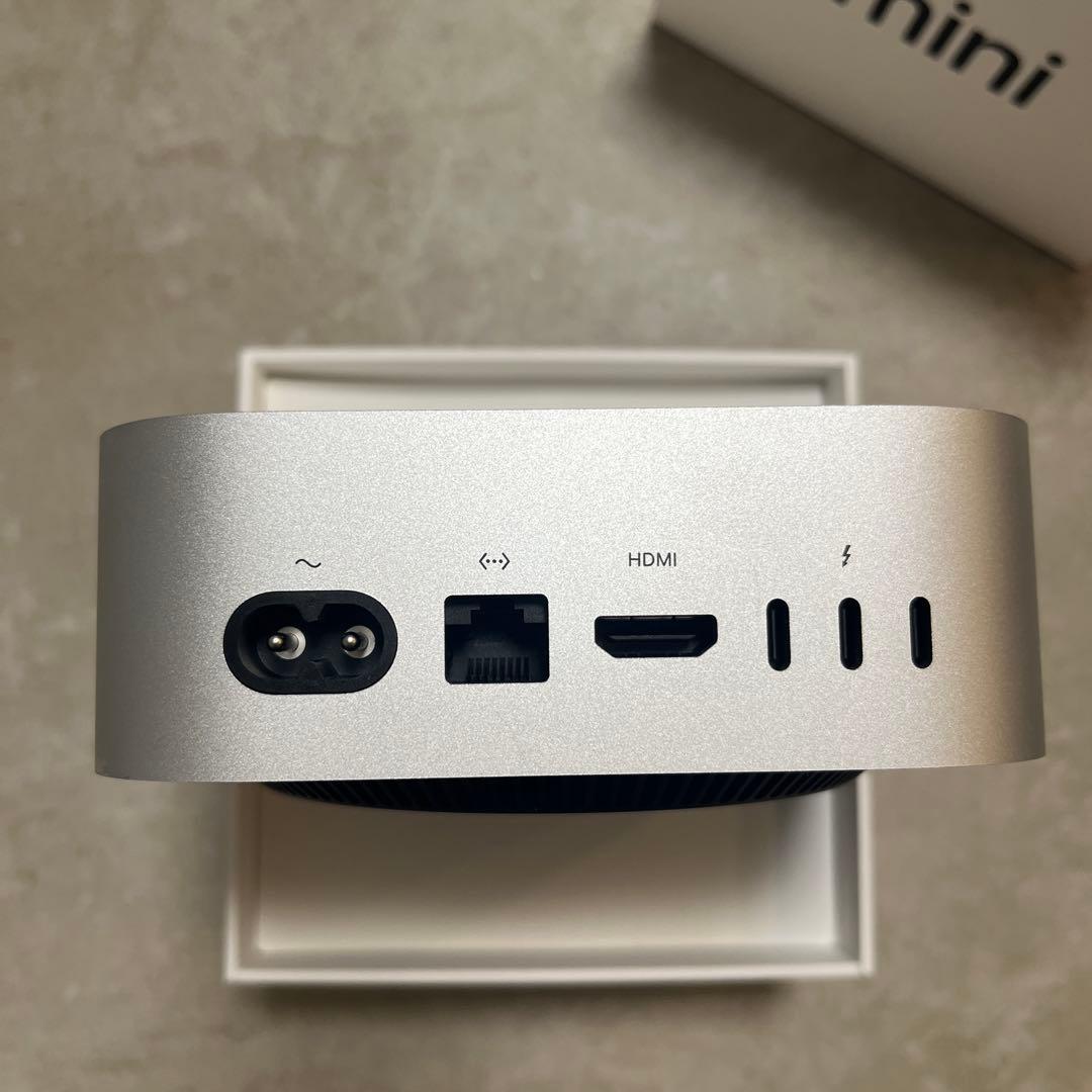 Macデスクトップ Mac mini M4 / 24GB / 512GB SSD