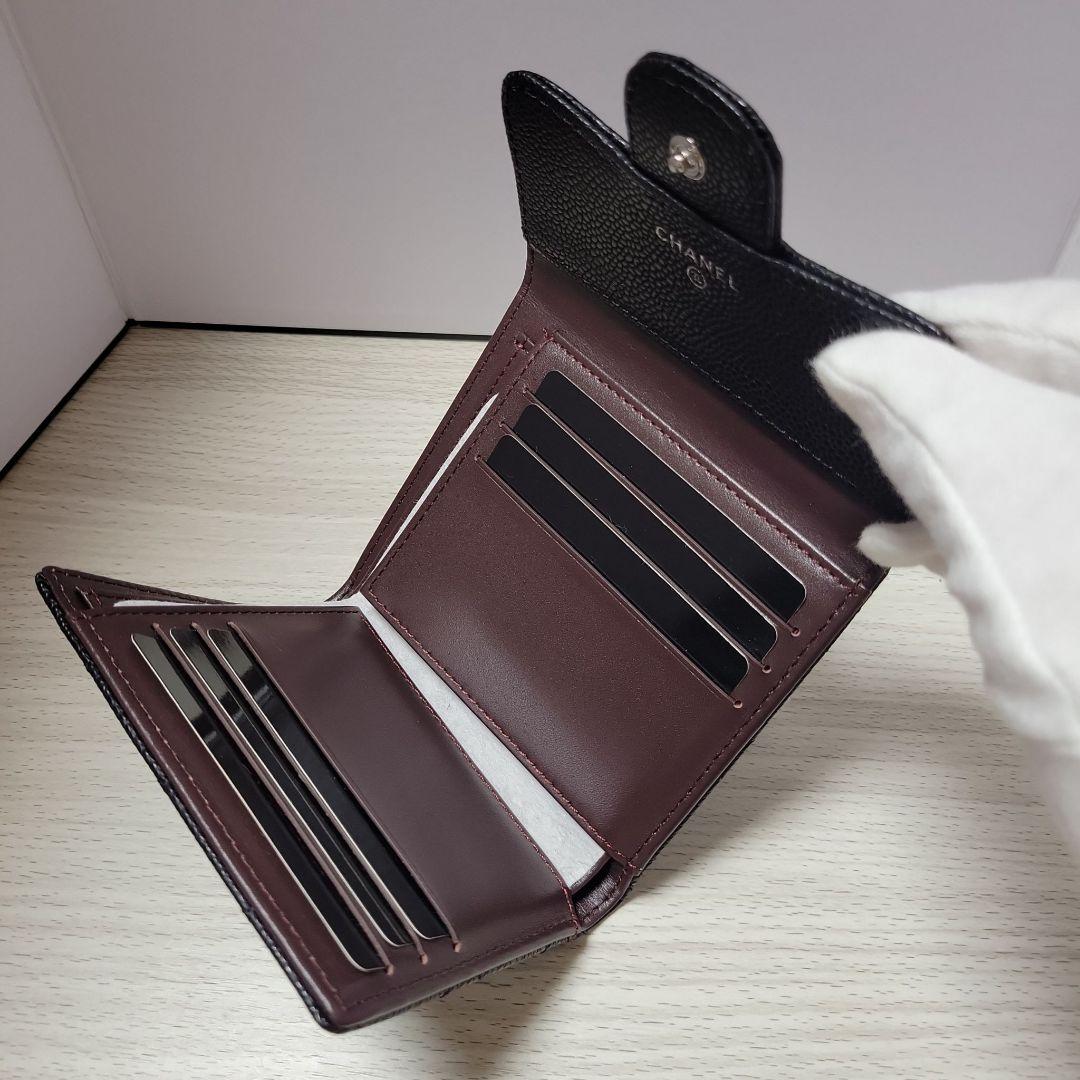 シャネル 財布 折りたたみ カードケース コンパクト ノベルティ