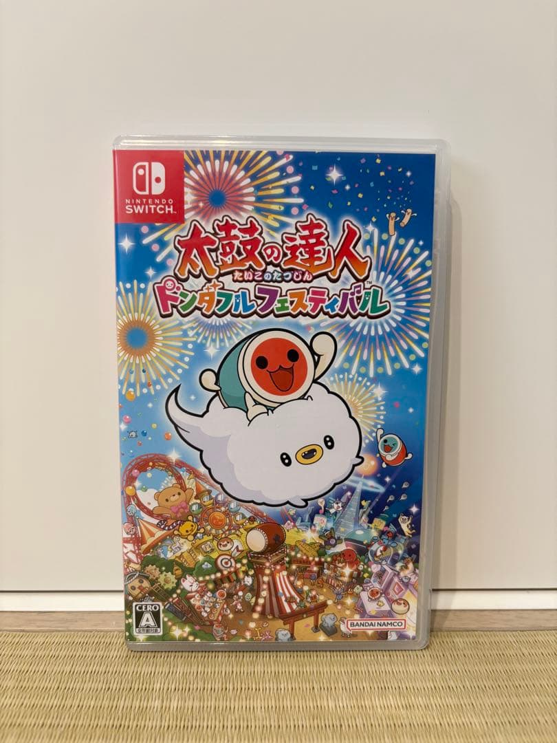 Switch スイッチ　太鼓の達人　専用コントローラータタコンとソフトセット