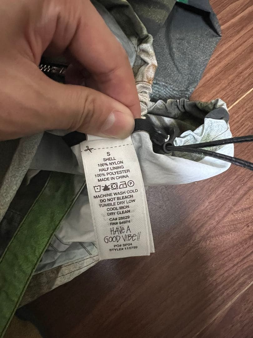 STUSSY BEACH SHELL BAJA PRINT シェルジャケット