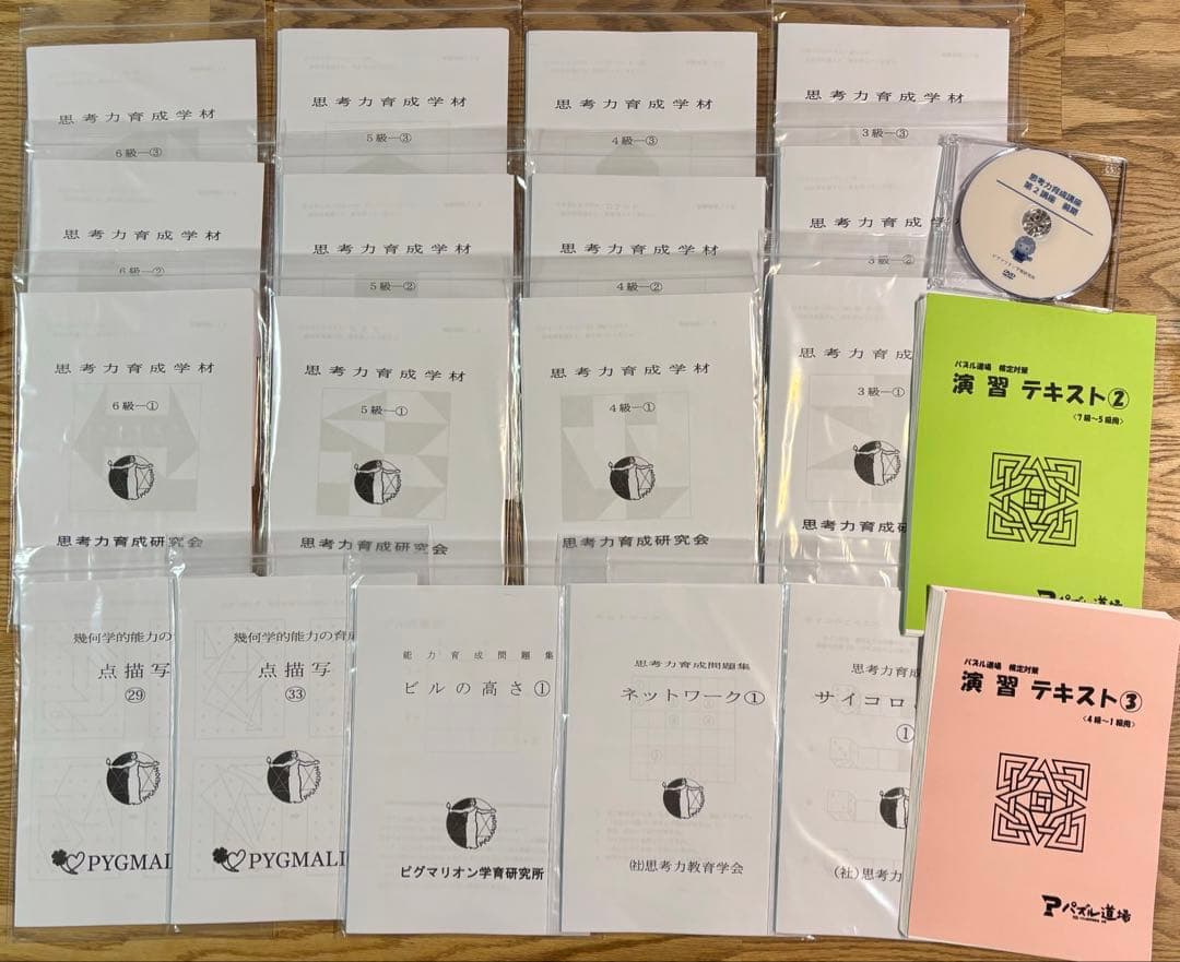 思考力養成講座 第１〜第４講座＋思考力強化のセット　ピグマリオン