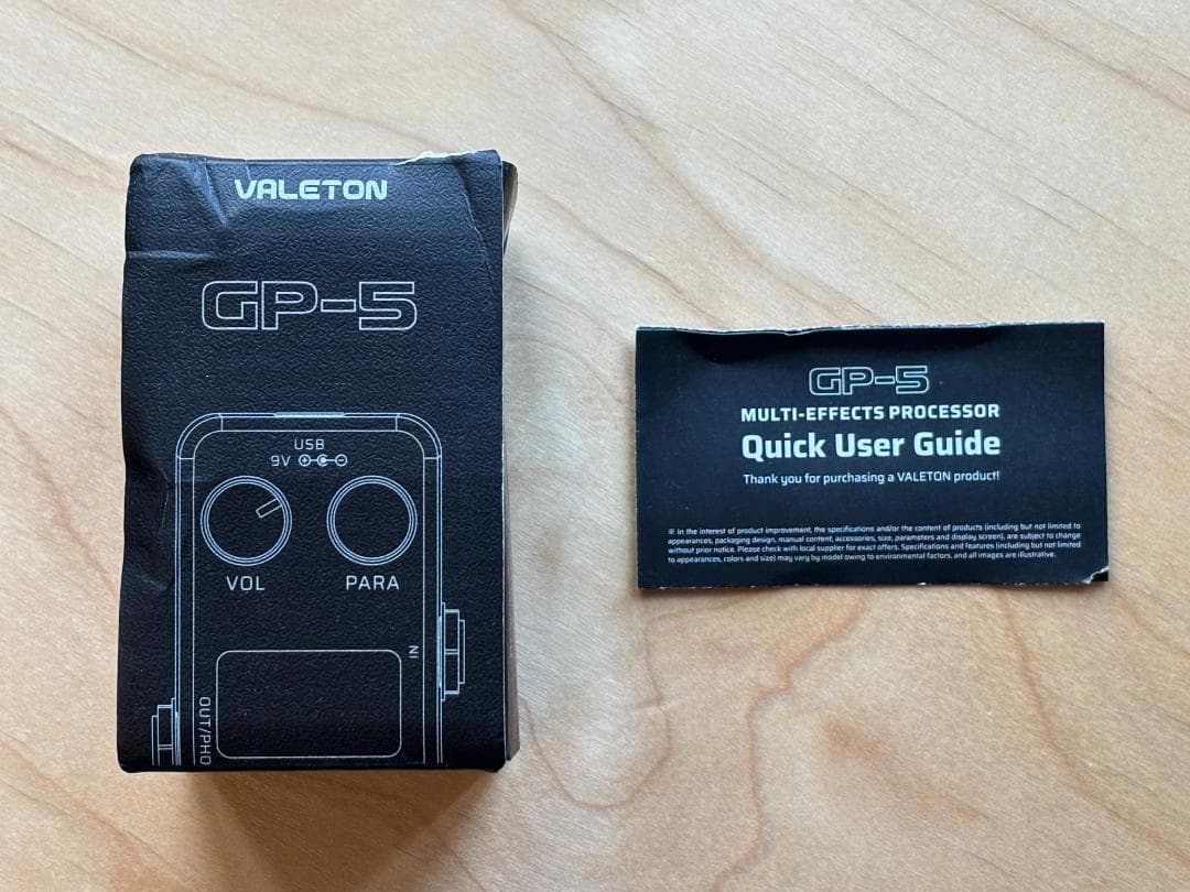 ☆ Valeton GP-5 マルチエフェクター 新同美品です！