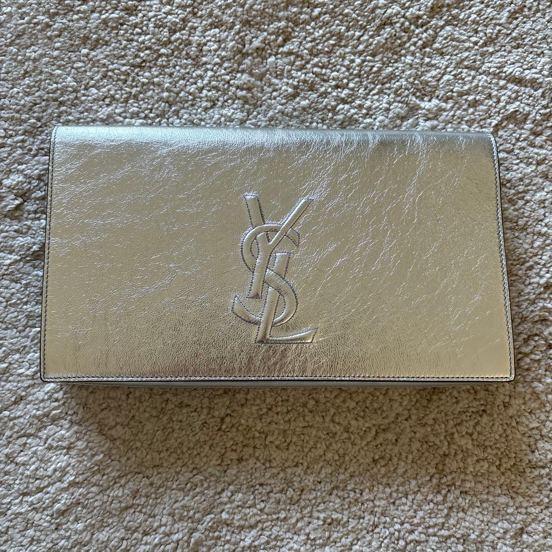 イヴ・サンローラン　クラッチバッグ