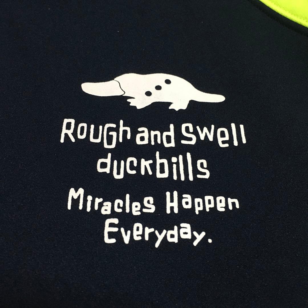 ラフアンドスウェル　両面プリントパーカー　ダンボールニット　サイズＬ