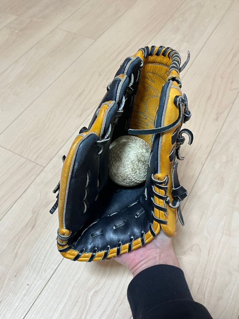 【左投げ】投手用軟式グローブ 【adidas】