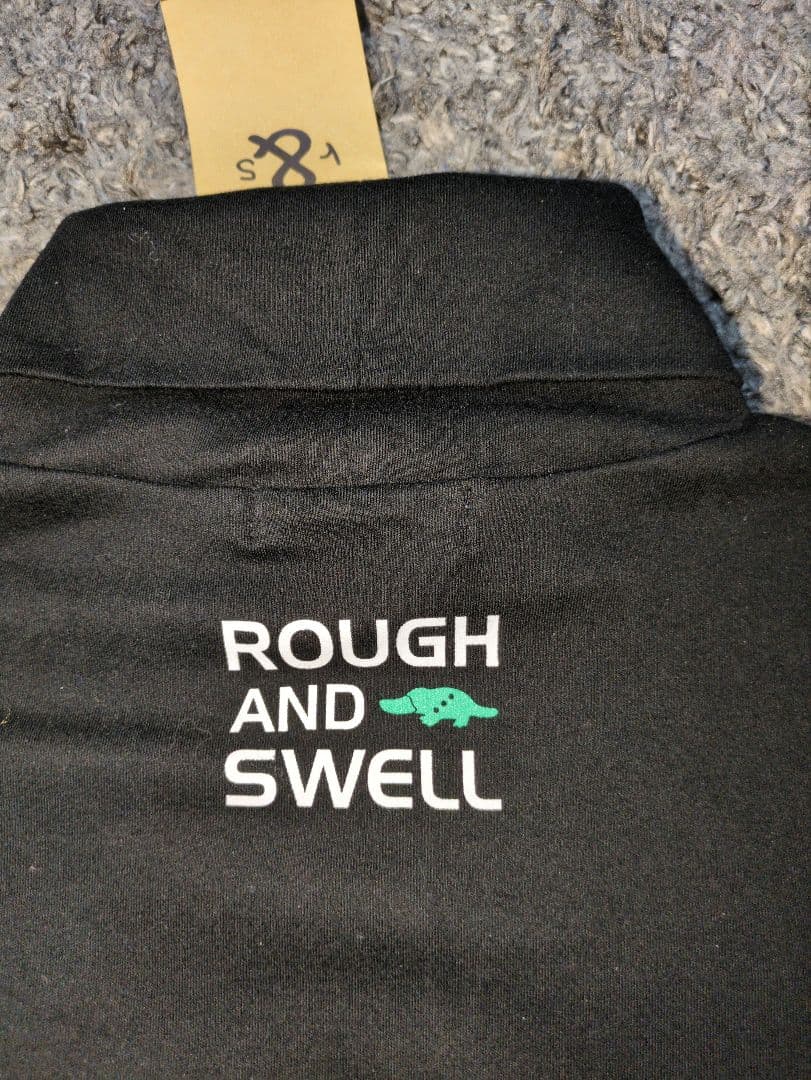 【新品未使用】★ROUGH AND SWELL★タートルネック S ブラック