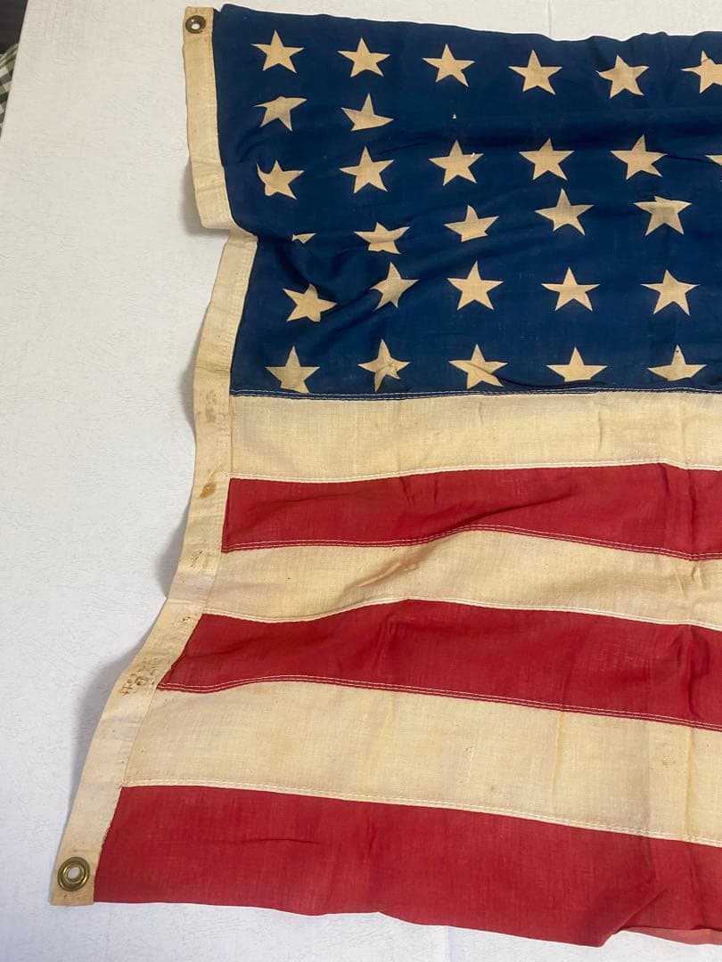vintage USA flag 48star 星条旗 ヴィンテージ
