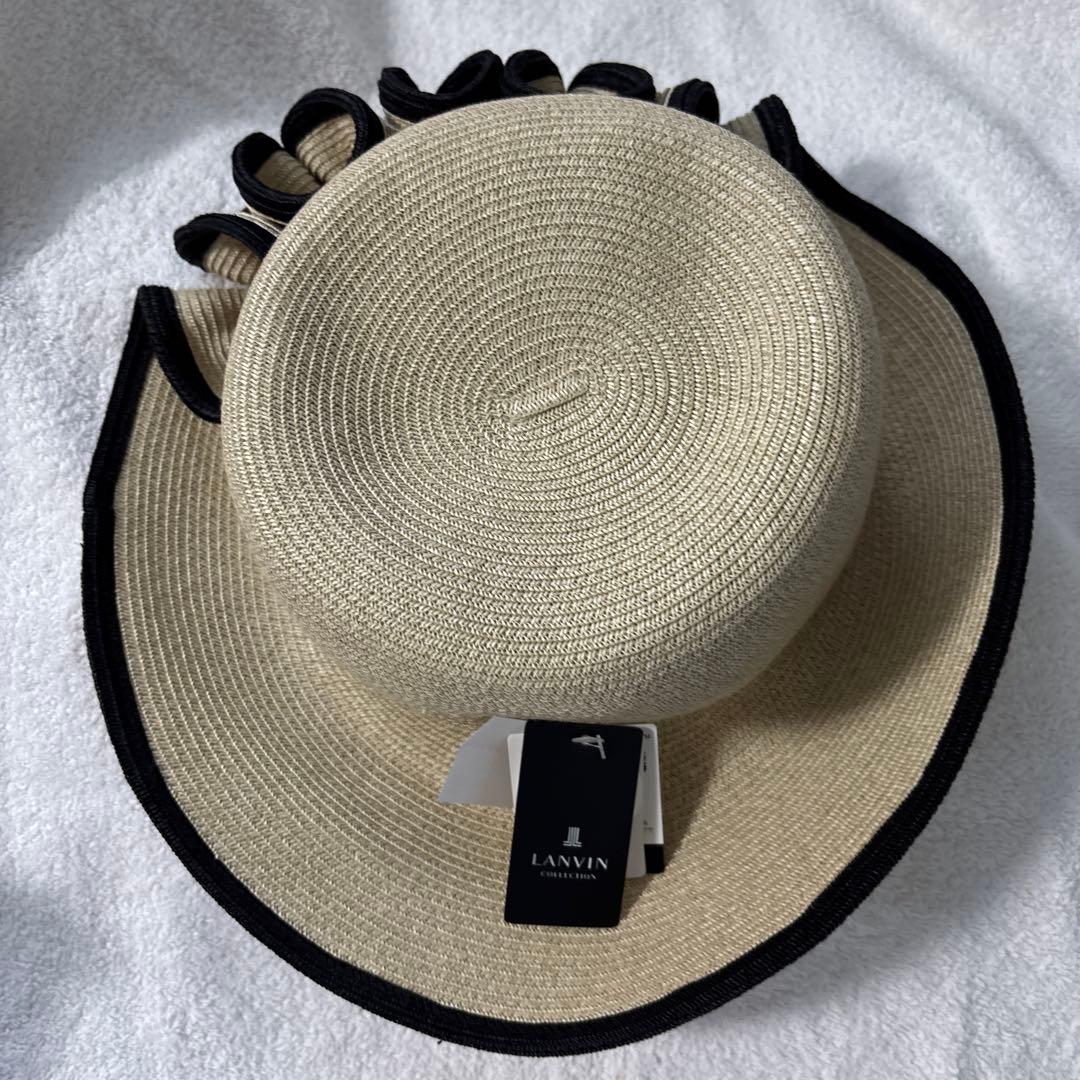 ランバン 夏用帽子 新品未使用値札付き