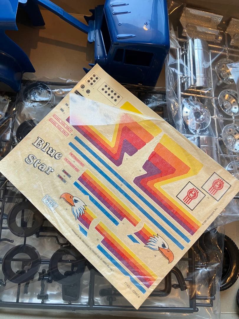 希少モデル☆ モノグラム　1/16 トレーラーヘッド　ブルースター