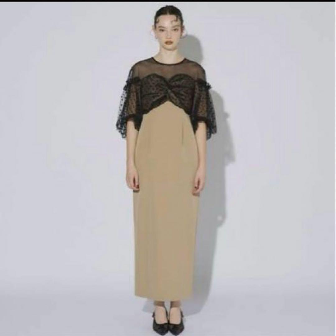 フロッキードットワンピース