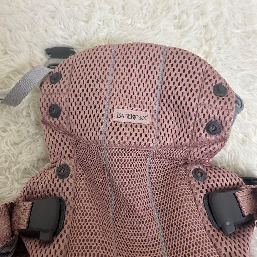 【美品】BabyBjorn ベビーキャリア ハーモニー / ダスティピンク