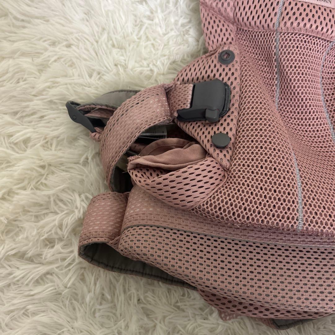 【美品】BabyBjorn ベビーキャリア ハーモニー / ダスティピンク