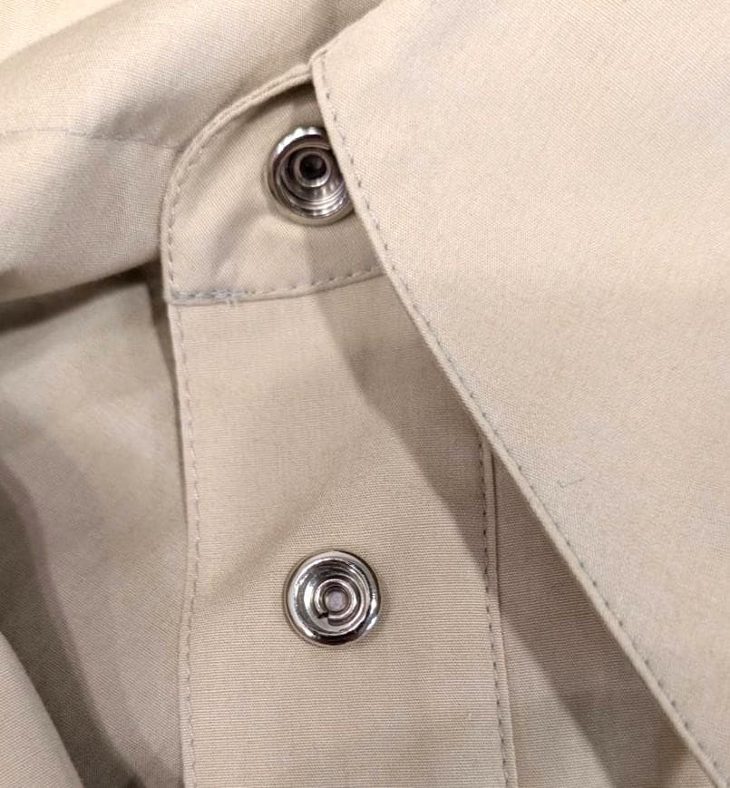 ルー★シャネル コットン キルティング オーバー シャツ ベージュ系