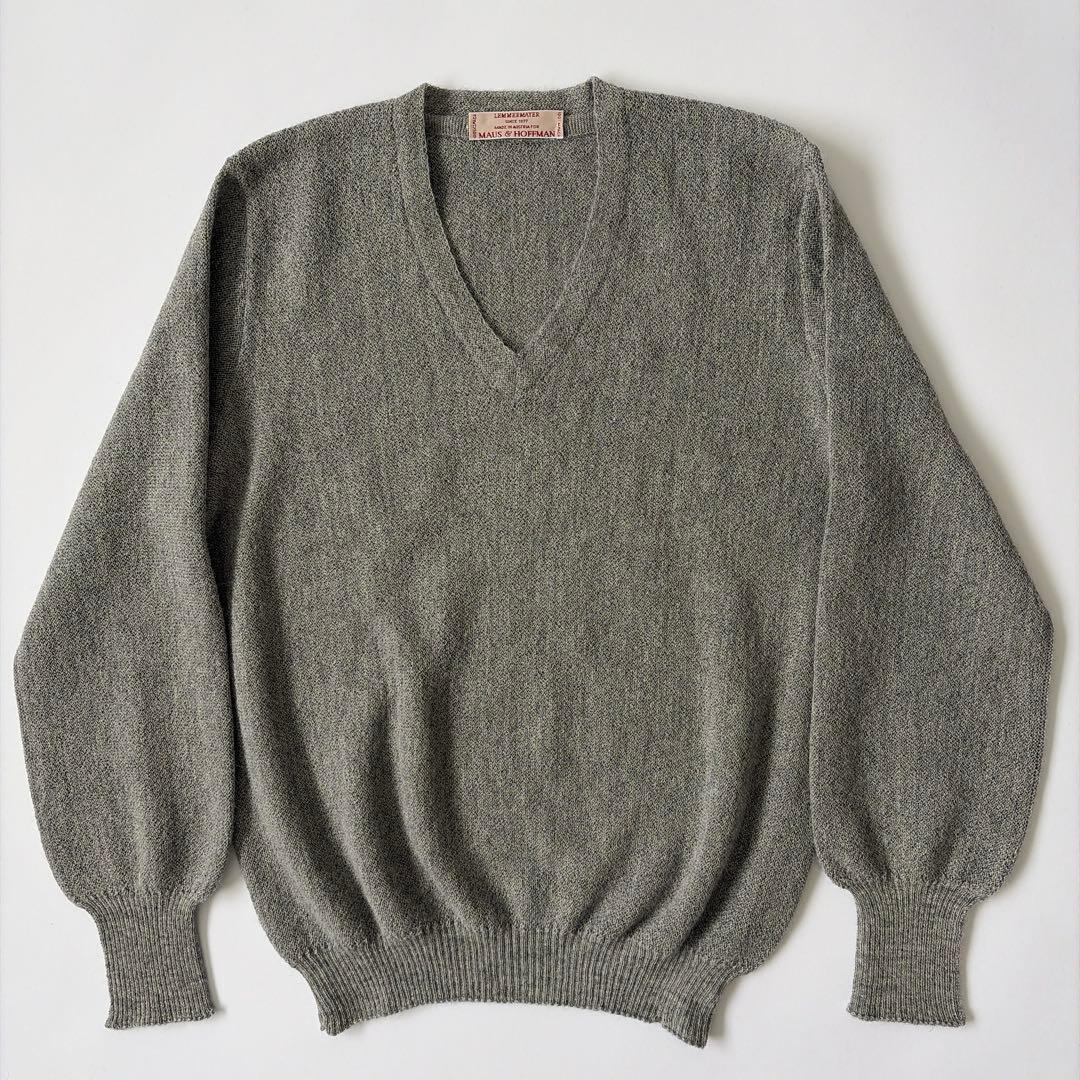 OLD レマメイヤー アルパカ リンクス Vネックセーター