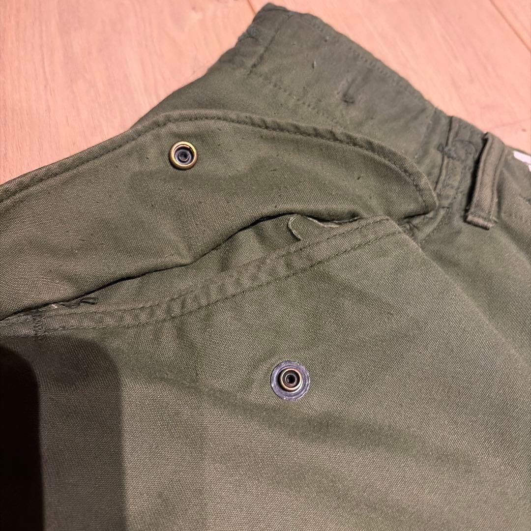 70s アメリカ軍実物 M65カーゴパンツ S-R(M相当)M-65