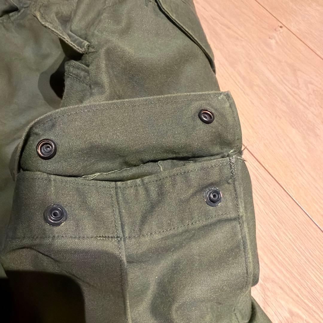 70s アメリカ軍実物 M65カーゴパンツ S-R(M相当)M-65