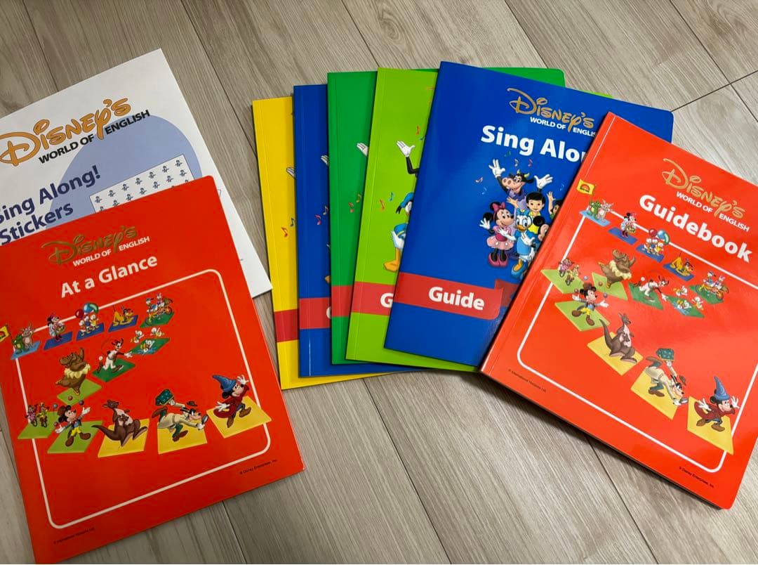 ディズニー英語システム　DVD CD シングアロングセット　正規購入　DWE