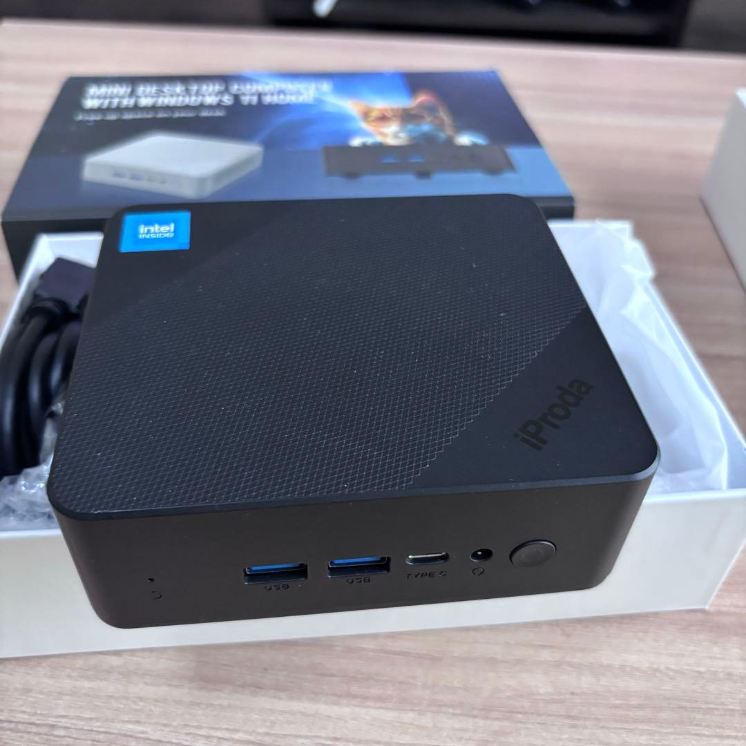 512368 IPRODA ミニ PC N100 - 第 12 世代