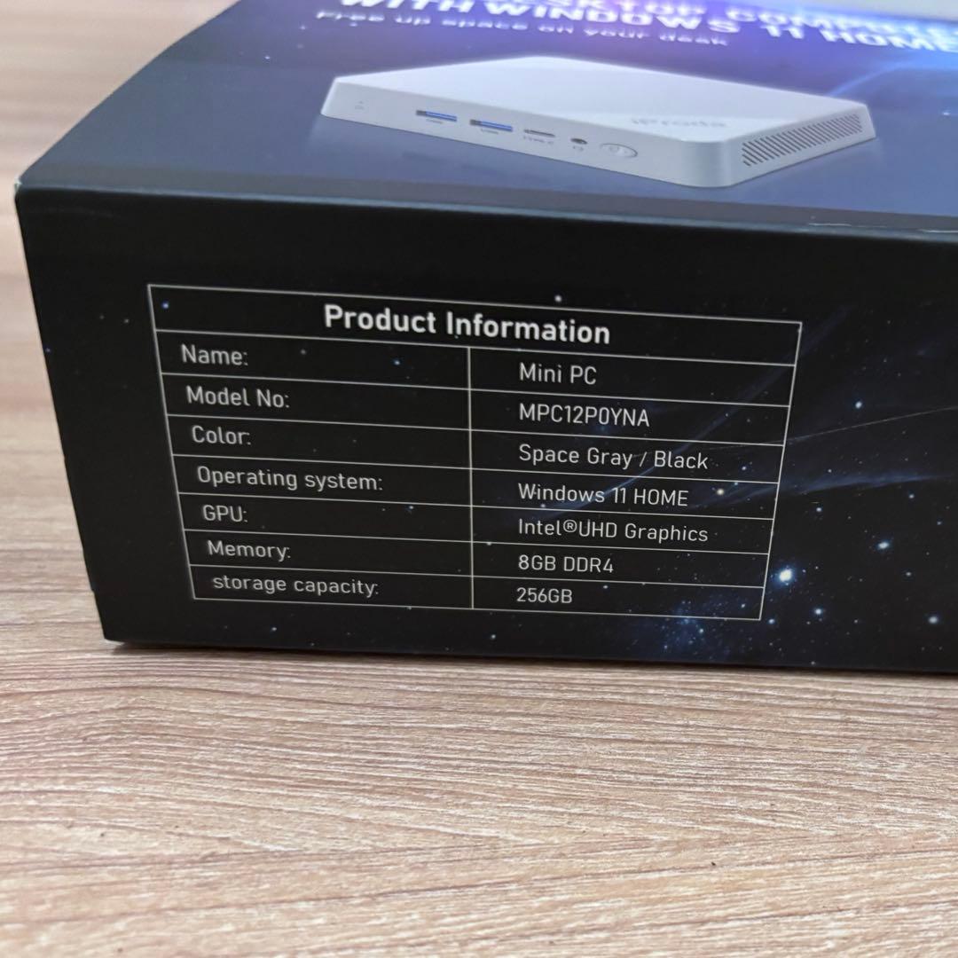 512368 IPRODA ミニ PC N100 - 第 12 世代