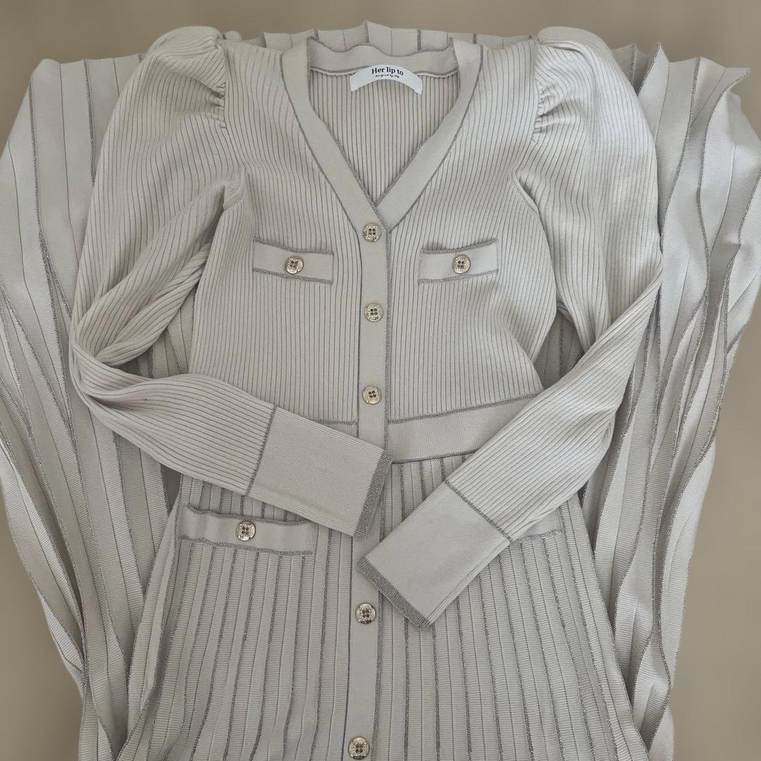 ワンピース herlipto SuiteRoomKnitLongDress