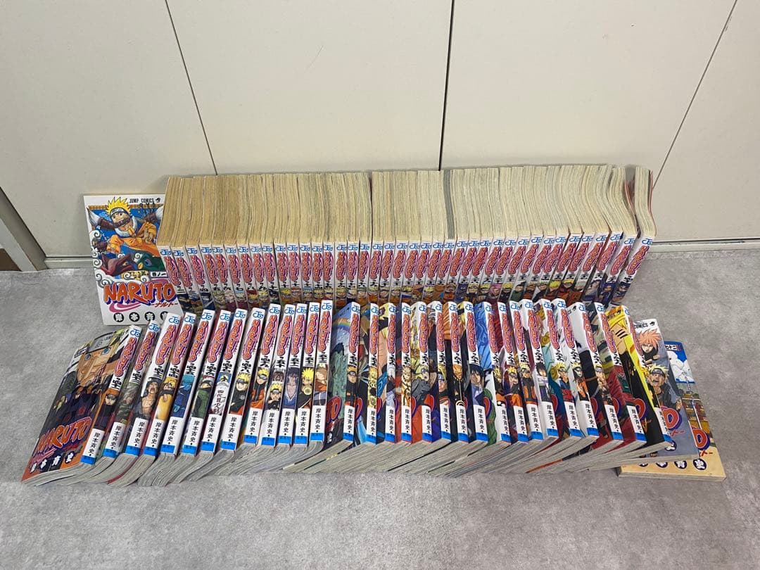 ゆ*ん様 【美品】NARUTO 全巻セット 全72巻　ワンオーナー
