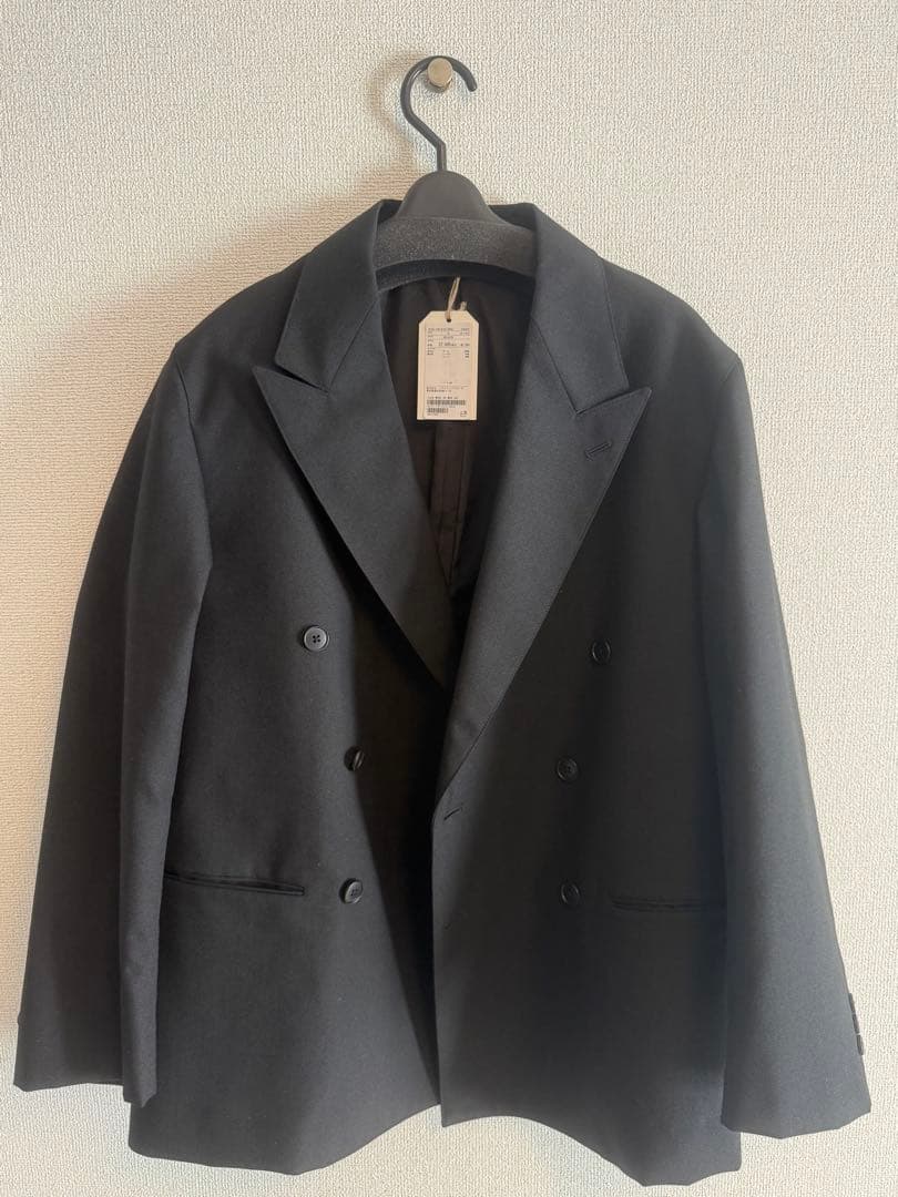 Steven Alanウール オックスフォード ダブルブレステッド6Bジャケット