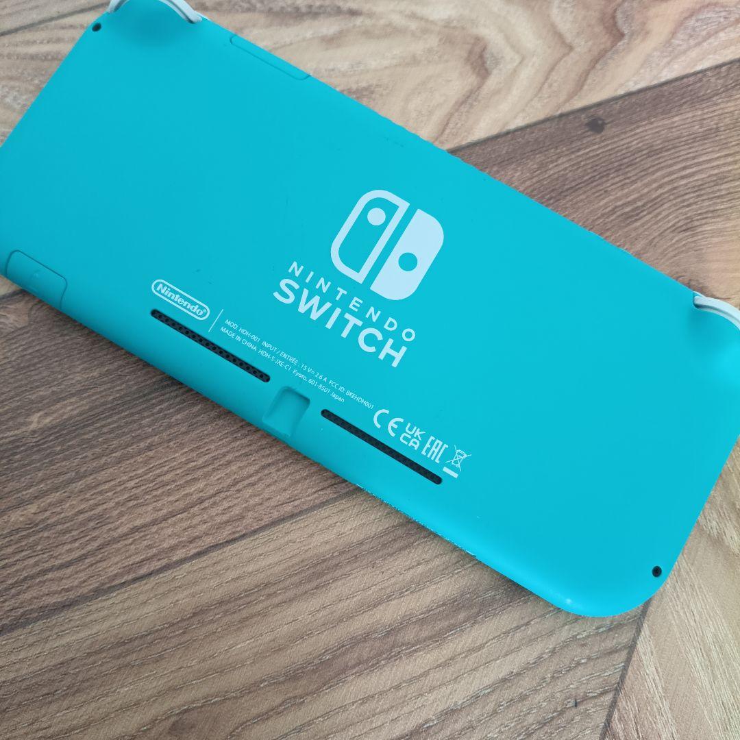 Nintendo Switch Lite ターコイズ 中古　SDカード付き