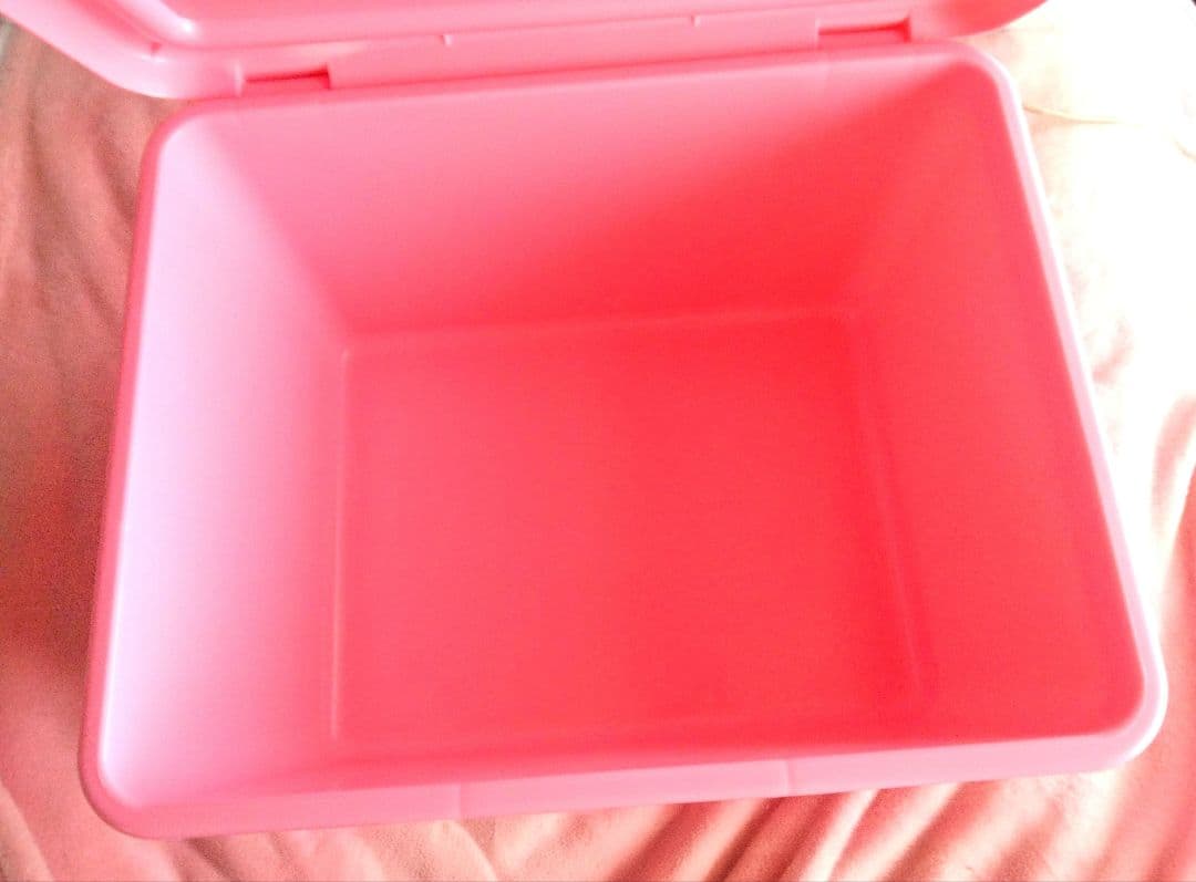 超希少！カオハナキティオープン式BIG収納ケース　BOX　平成レトロ　1997年