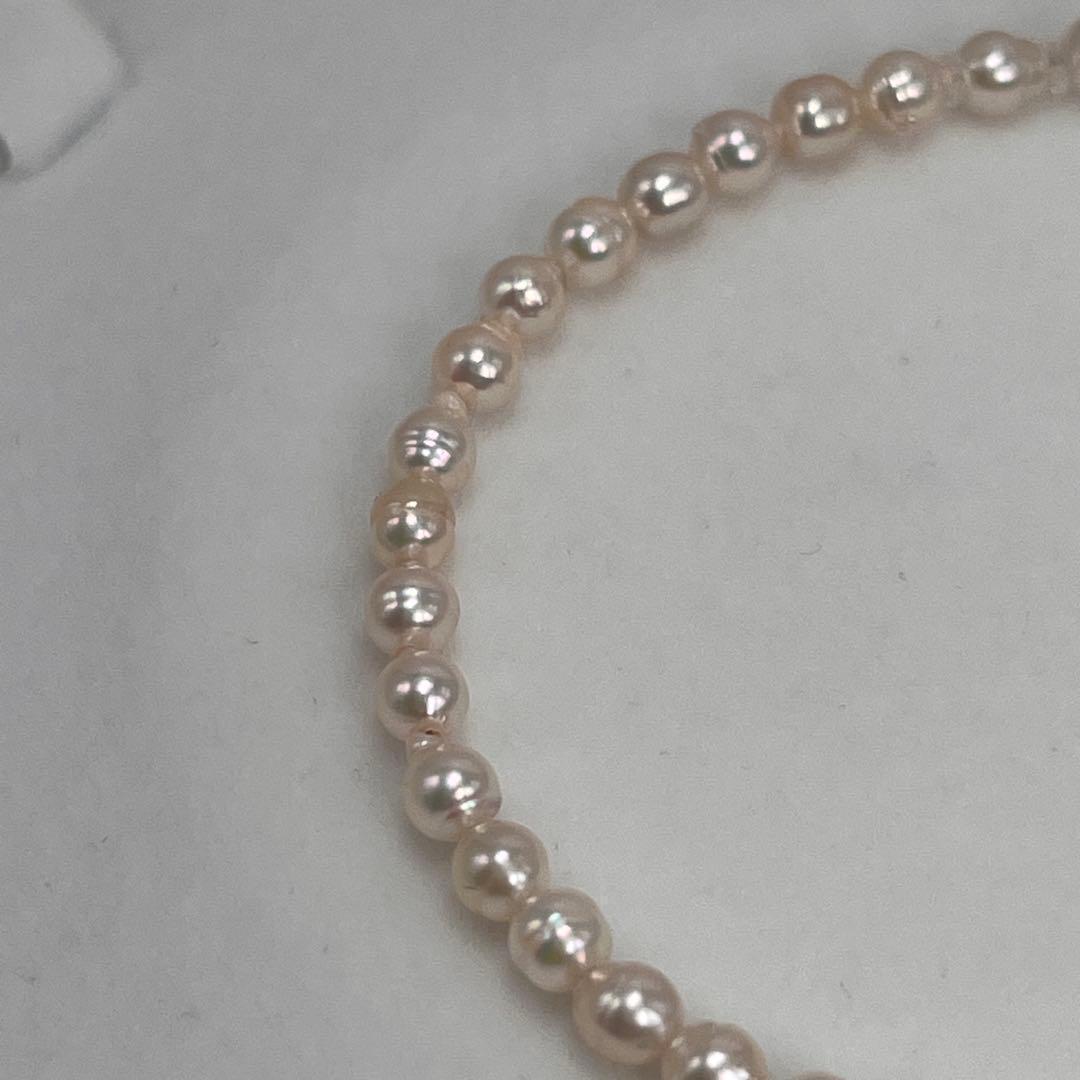 本真珠　ブレスレット　あこや真珠　バロック　3.5mm〜