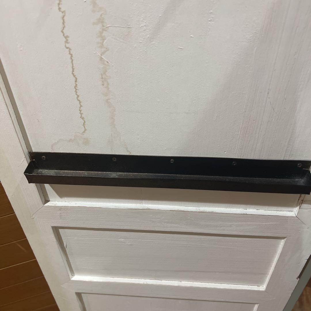 KIKUホワイト アンティーク風 スタンドミラー ドアミラー 木製 姿見