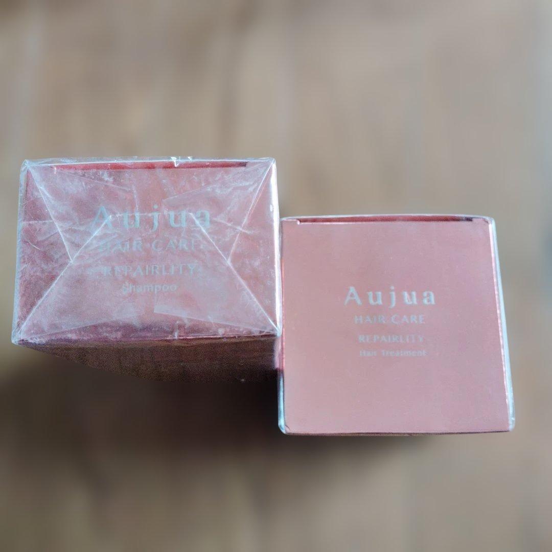 Aujua リペアリティシャンプー250ml & トリートメント250gセット