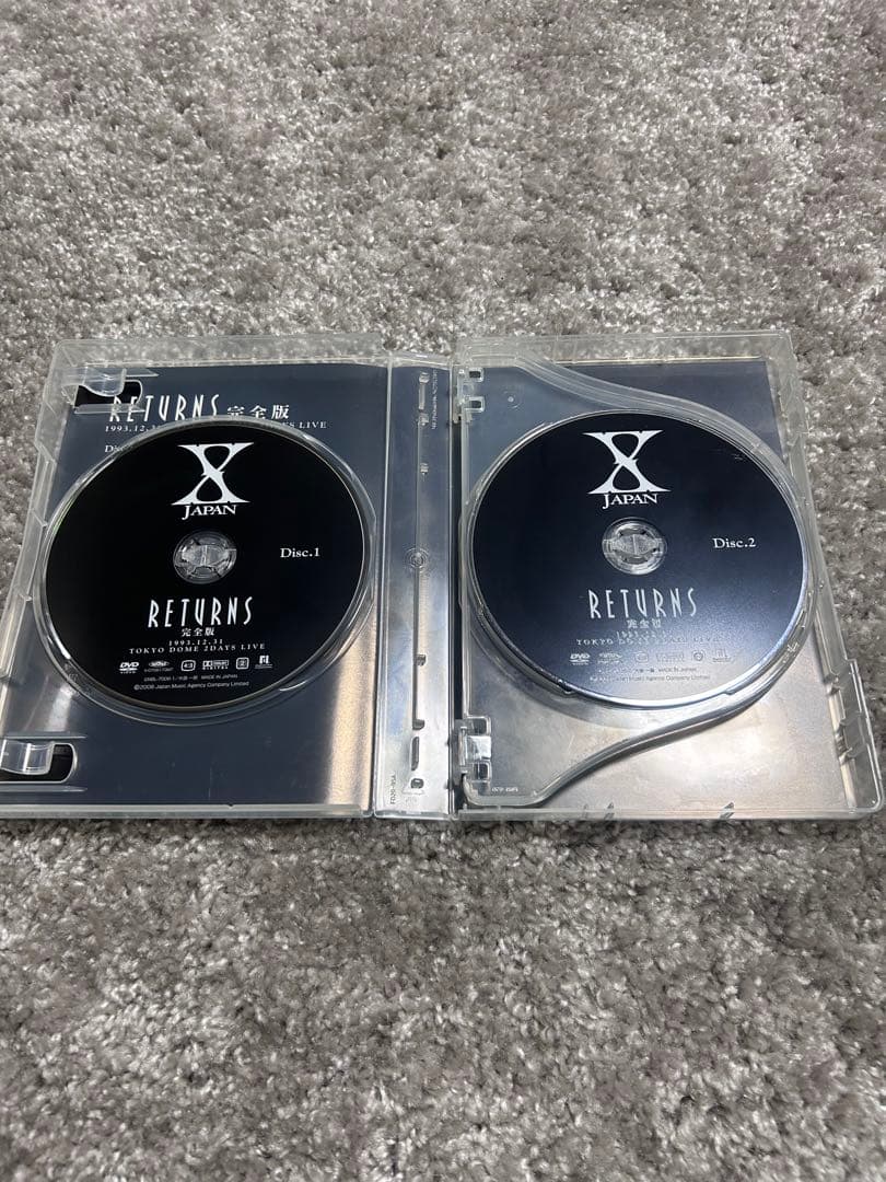 X JAPAN　RETURNS